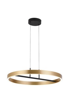 Freelight Livello H1940Z zwarte ringvormige hanglamp