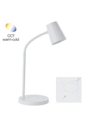 Tafellamp Illa wit 26cm