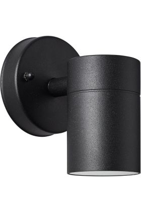Brilliant Jandy 90964A06 mat zwart buiten wandlampje