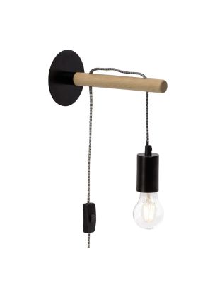 Brilliant Jarbo 98977/76 wandlamp hout