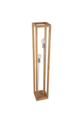 Spotlight Kago 51528274 eikenhouten vloerlamp