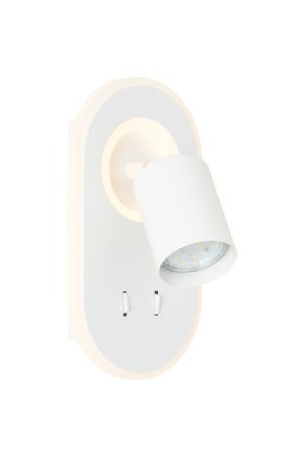Brilliant Kimon G99556/05 witte wandspot