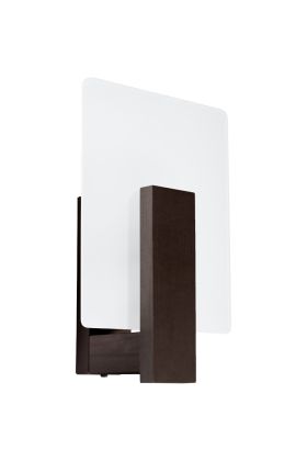 Sollux Lappo SL.1096 wenge houten wandlamp