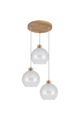 Spotlight Linea 1860374R glazen hanglamp