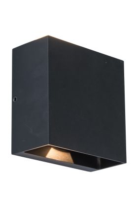 Wandlamp Gemini Beams zwart 11cm