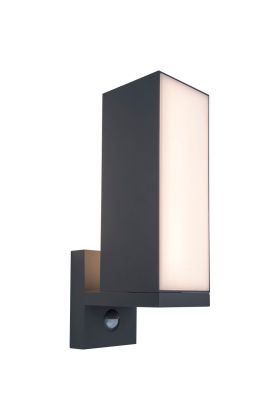 Lutec Cuba 5193811118 antraciet grijze sensorlamp