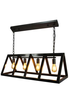 Brilliant Matrix 93760/46 hanglamp zwart
