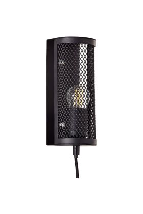 Brilliant Maze 99730/86 fijnmazig metalen wandlamp