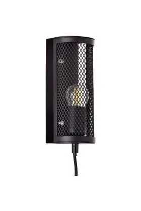 Brilliant Maze 99730/86 fijnmazig metalen wandlamp