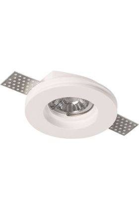 Inbouwspot gips rond GU10 