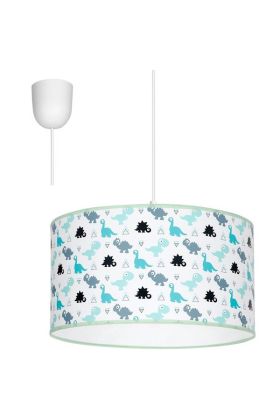 Hanglamp Dino blauw 30cm
