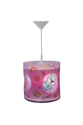 Niermann Paw Petrol 118 roze hanglamp