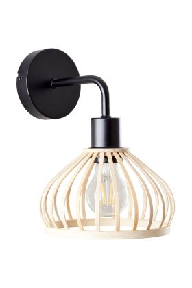 Brilliant Norah 99741/76 bamboe wandlamp