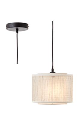 Brilliant Odar 99481/09 landelijke hanglamp van bamboe