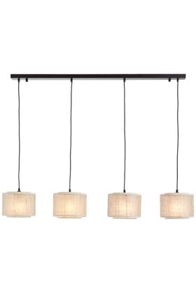 Brilliant Odar 99482/09 hanglamp van bamboe