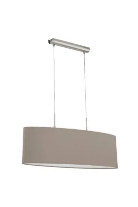 Hanglamp Eglo Pasteri 31581 75cm taupe