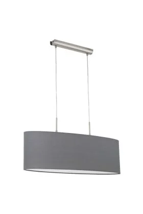 Hanglamp Eglo Pasteri 31582 75cm grijs