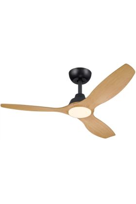Plafondventilator Olas hout 132cm