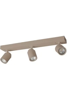 Freelight Razza PL1531C cremekleurige langwerpige spot met drie spotjes
