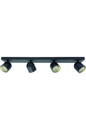 Freelight Solare PL4331Z zwart met goudkleurige spot
