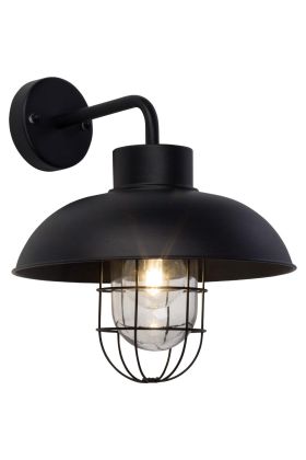 Brilliant Portland 96297/06 wandlamp zwart