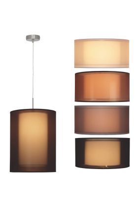 Freelight Quattro Organza H8001S hanglamp staal