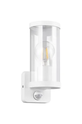 Reality Bonito R21599131 mat witte buitenlamp met bewegingsmelder