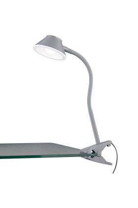 Klemlamp Berry grijs 26cm