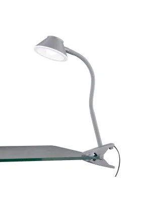 Klemlamp Berry grijs 26cm