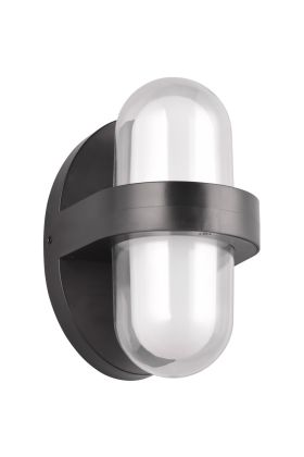 Trio Limeira R24256232 mat zwarte buitenlamp
