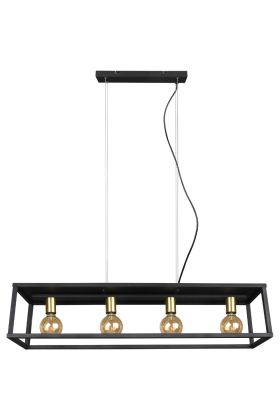 Trio Vito R30194032 mat zwarte hanglamp