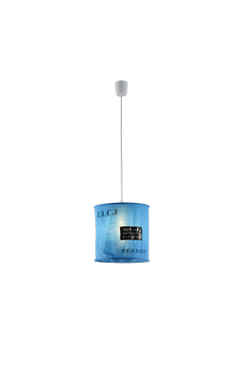 Trio Bag R30221012 lampenkap blauw