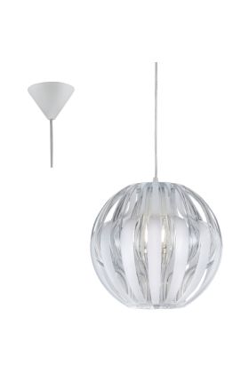 Trio Pumpkin R30473001 hanglamp wit