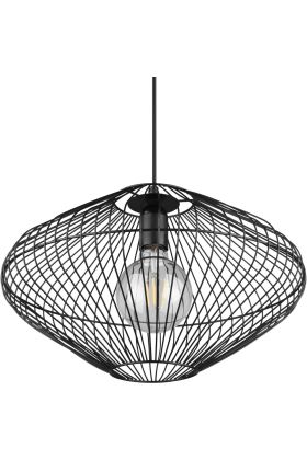 Reality Cobain R30831032 zwarte hanglamp van metaaldraad