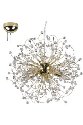 Trio Gloria R31315003 goud kleurige hanglamp