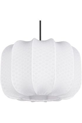 Casalum Madeline R31971001 hanglamp van wit textiel