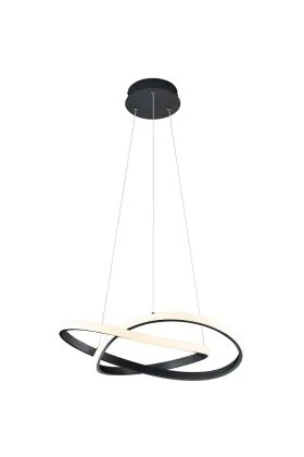 Trio Course R32051132 mat zwarte hanglamp