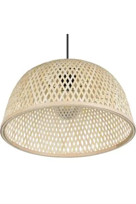 Casalum Laurent R36091032 gevlochten bamboe hanglamp