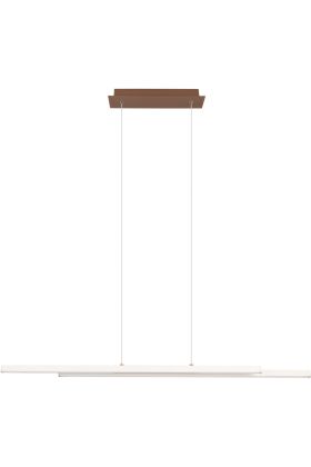 Reality Odio R37882176 warm grijs met koffiekleurige hanglamp