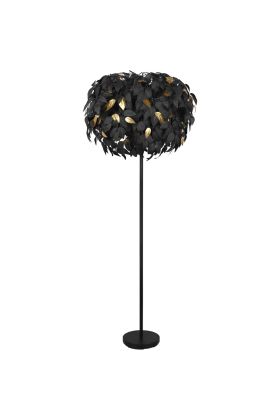 Trio Leavy R40463032 vloerlamp met bladeren