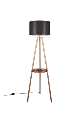 Trio Colette R41561065 koffie kleurige vloerlamp