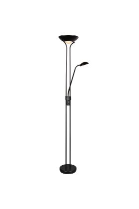Uplighter Spock zwart 180cm