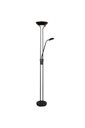 Uplighter Spock zwart 180cm