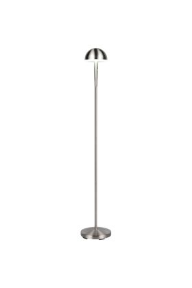 Trio Mendorez R44541107 staal kleurige vloerlamp op batterijen