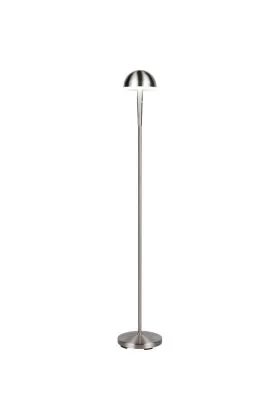 Trio Mendorez R44541107 staal kleurige vloerlamp op batterijen