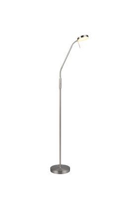 Vloerlamp Moreno staal 161cm