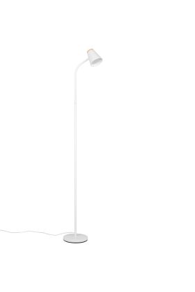 Reality Pongo R45831101 witte kunststof vloerlamp