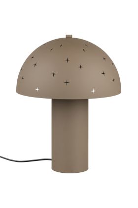 Reality Seta R51361041 taupe kleurige tafellamp met sterrenmotief