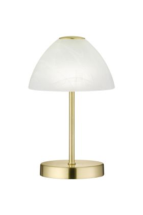 Tafellamp Queen messing 24cm
