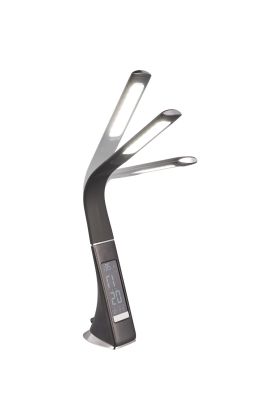 Trio Francy R52691102 zwarte bureaulamp met wek functie